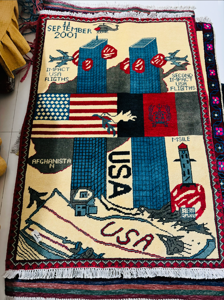 9/11 Collection | Authentic 2001 Twin Tower War Rugs