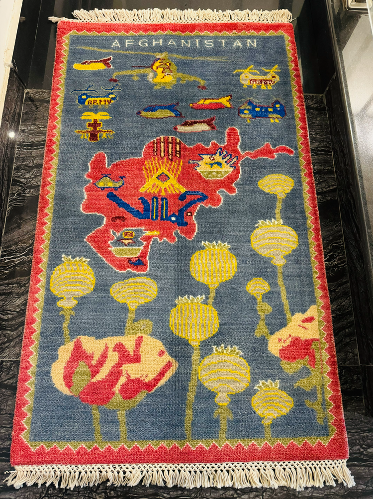 Poppy Collection | Authentic Afghanistan War Rugs